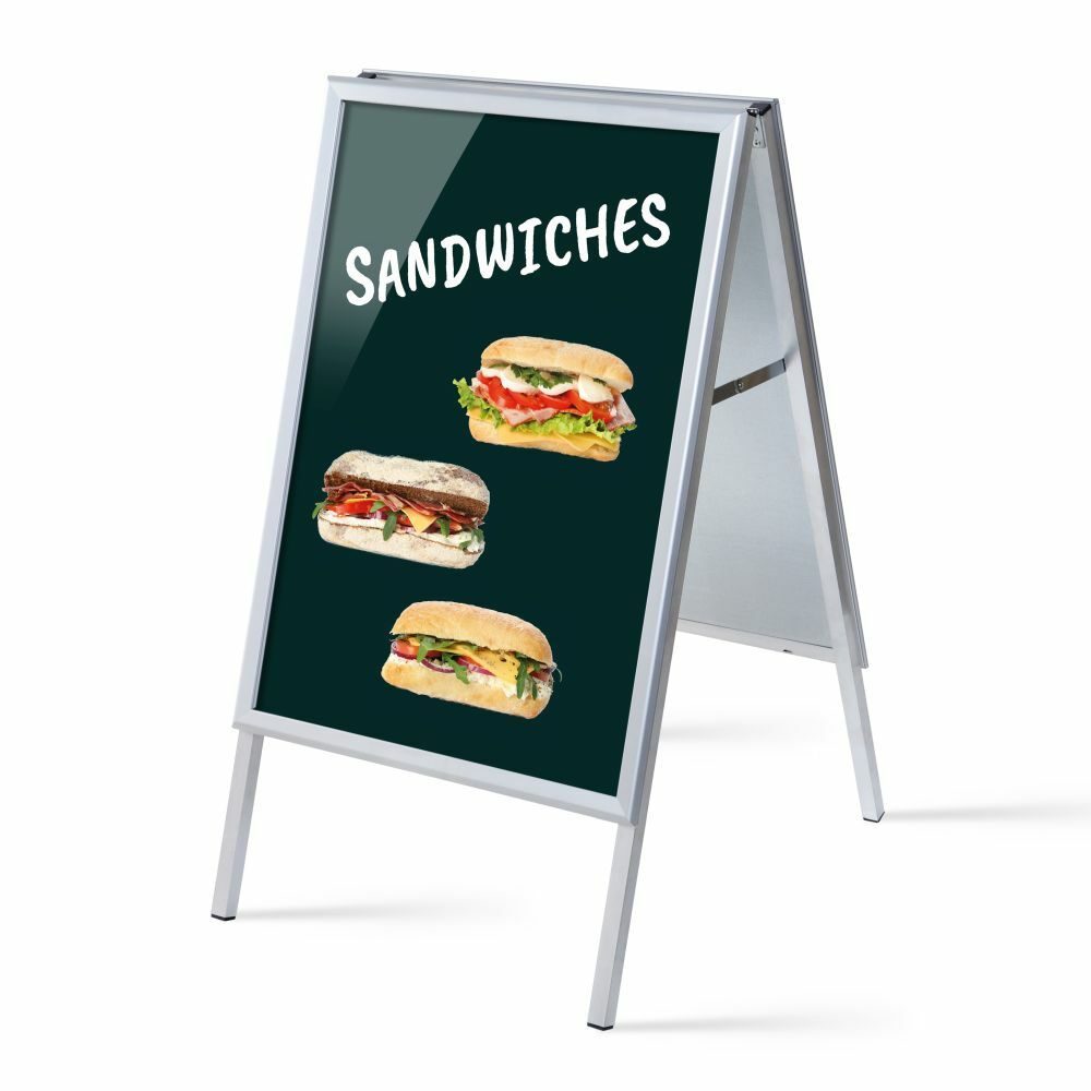 Kundenstopper A1 Komplettset Motiv „Sandwiches“ Englisch