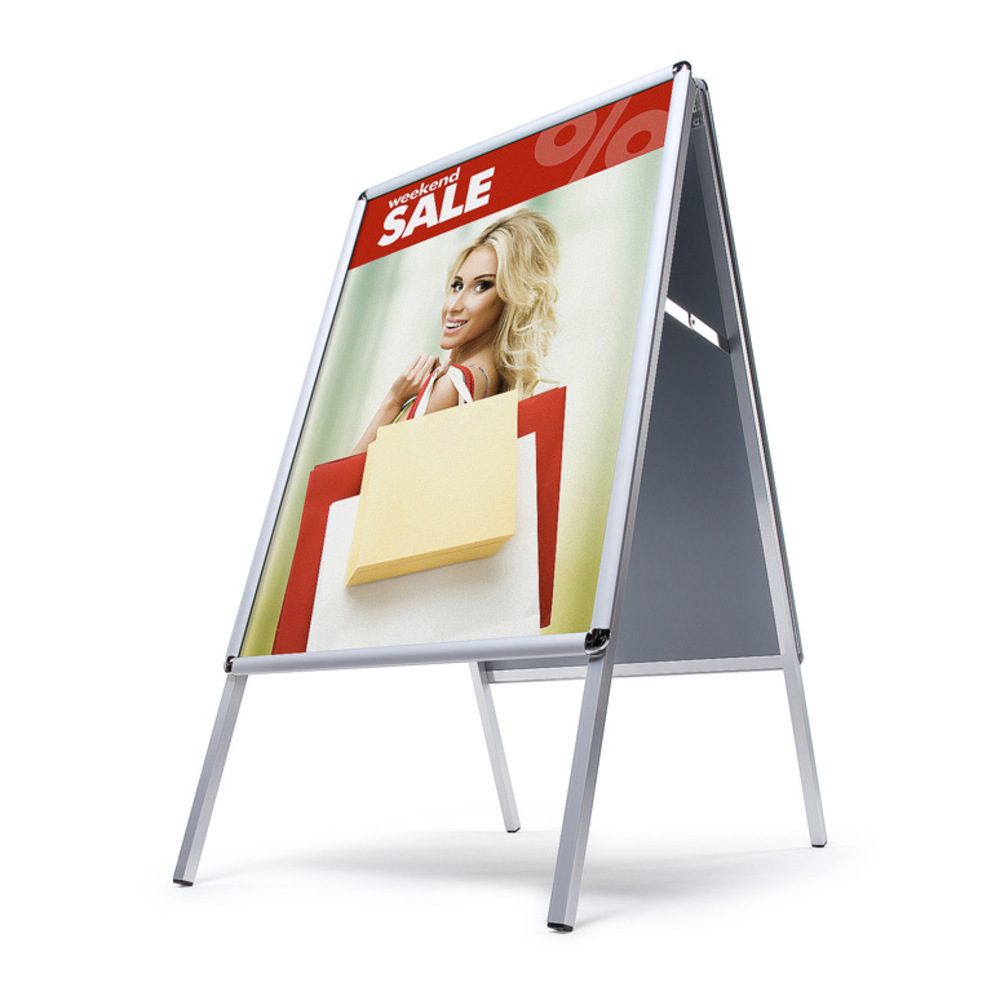 Kundenstopper Indoor A2 25 mm Rondo