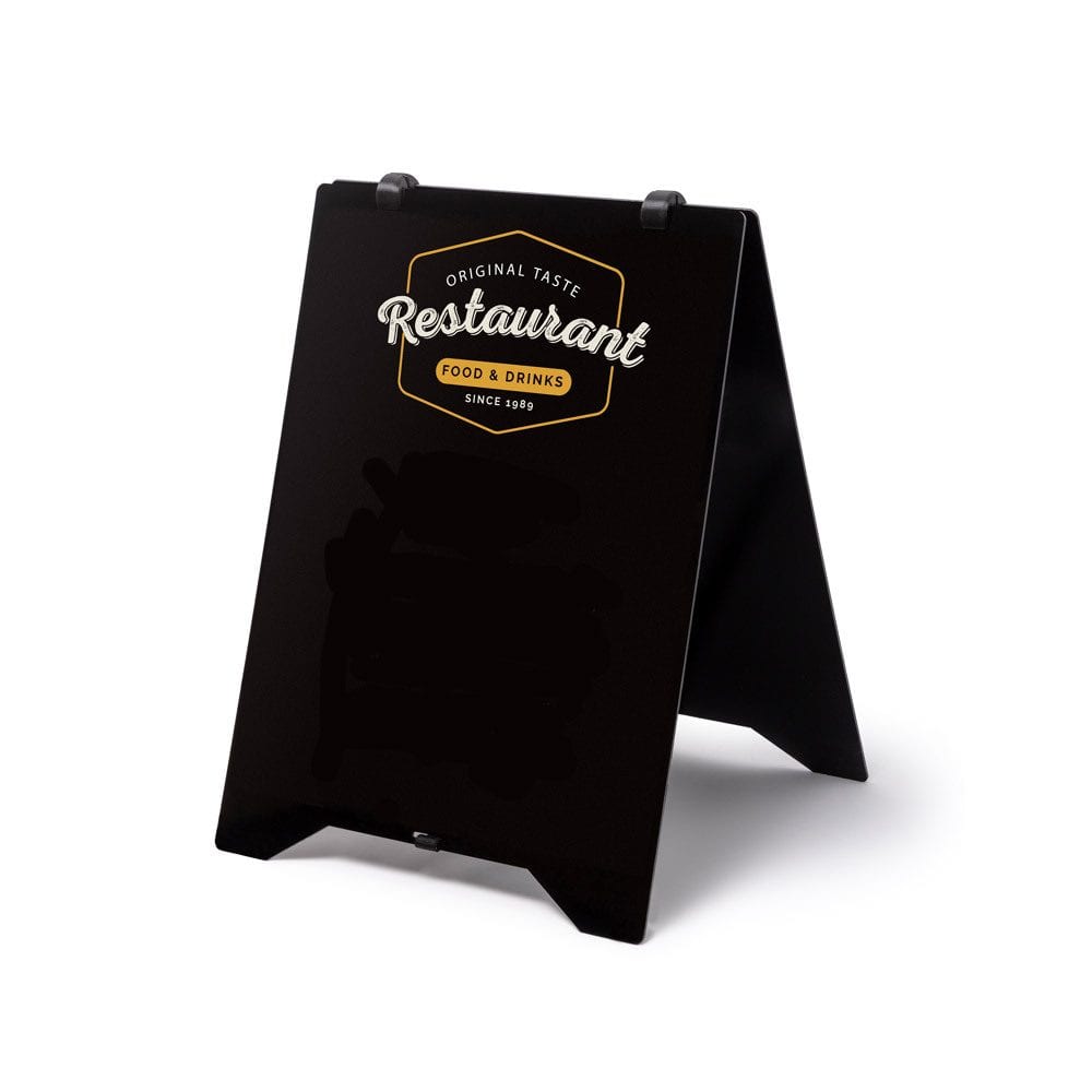 Kundenstopper Grab & Grip 50 x 70 Kreidetafel BOND 3 mm
