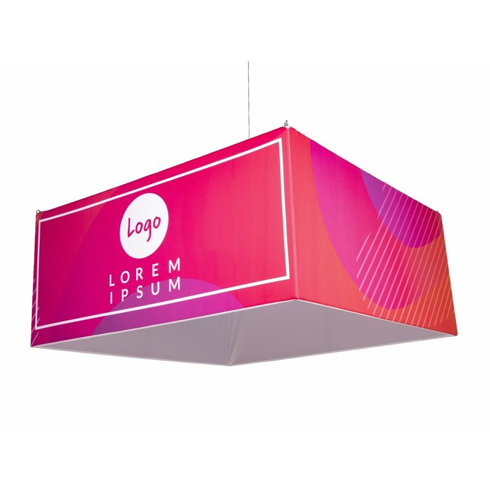 Zip-Up Quadrat Druck M doppelseitig -ECO