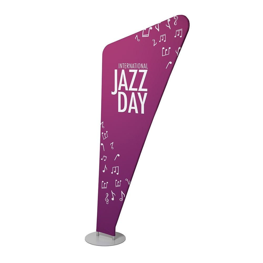 Zipper-Banner Triangle Print doppelseitig -ECO