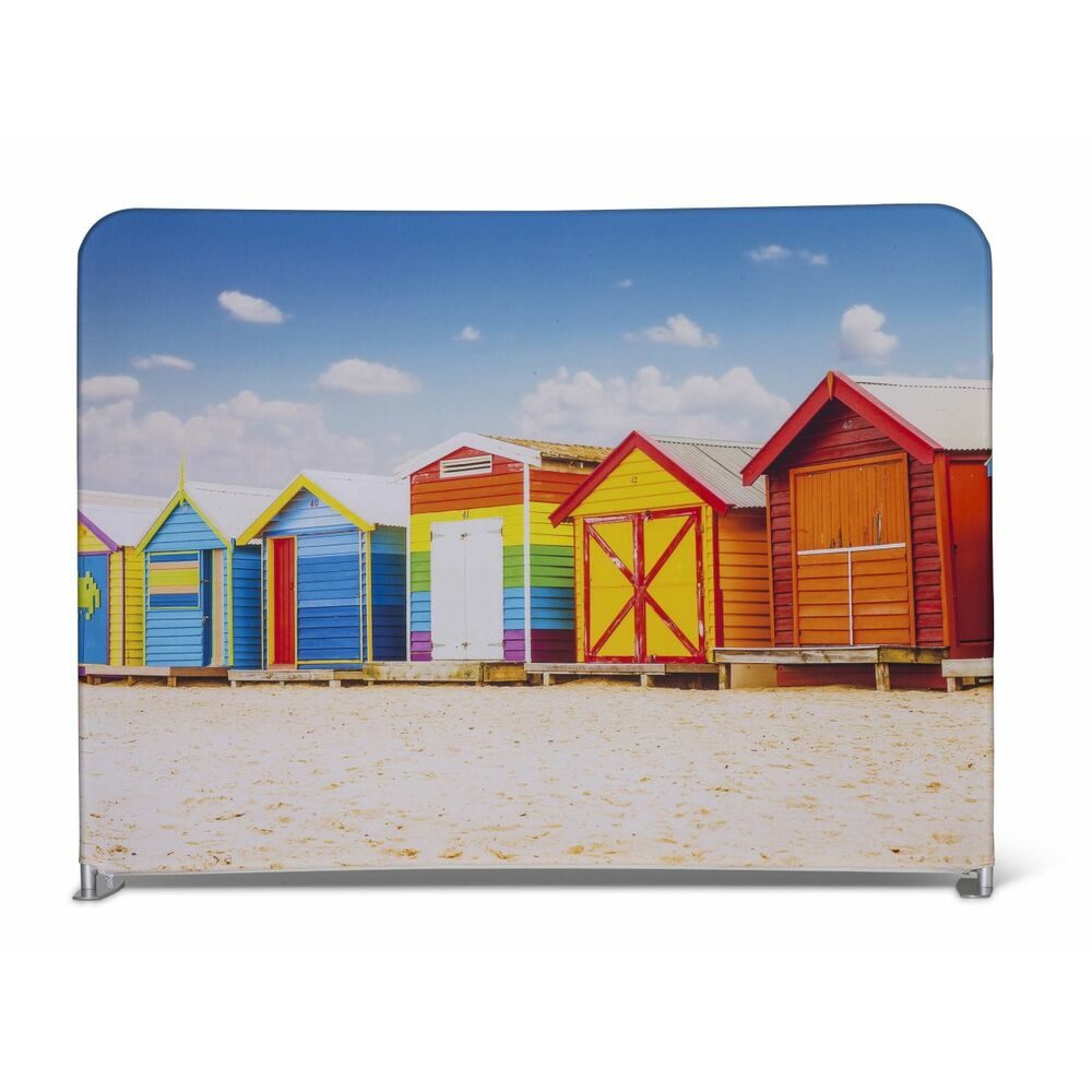 Zipper-Wall Straight 500 x 230 cm Druck Doppelseitig