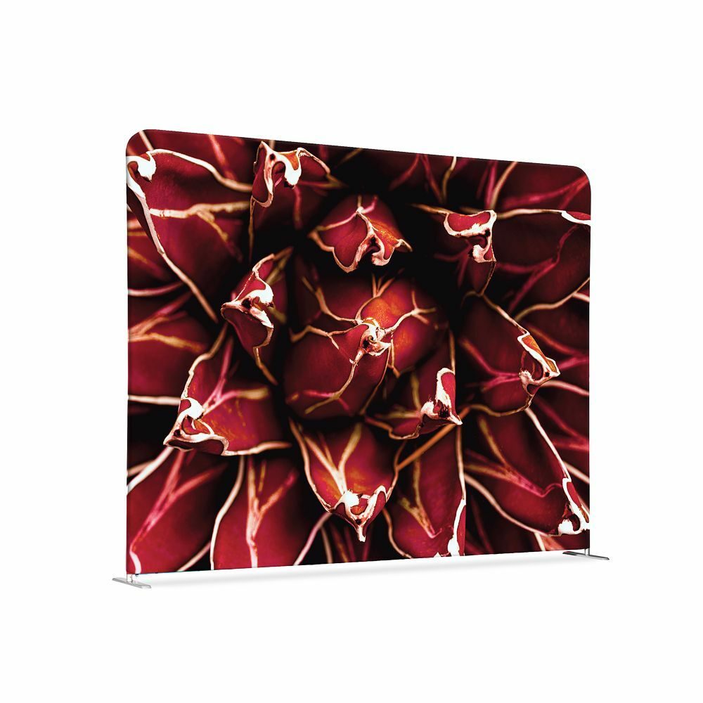 Textil Raumteiler 150-150 Motiv „Kaktus“ Rot I821