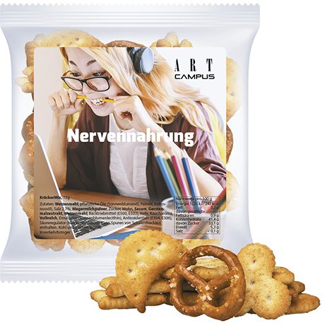 KräckerMix, ca. 12g, Express Maxi-Tüte mit Etikett