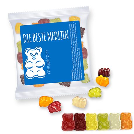 Gummibärchen, ca. 30g, Express Maxi-Tüte mit Etikett