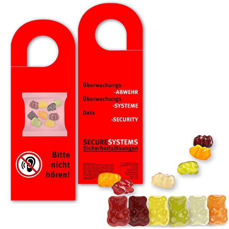 Gummibärchen, ca. 10g, Türhänger