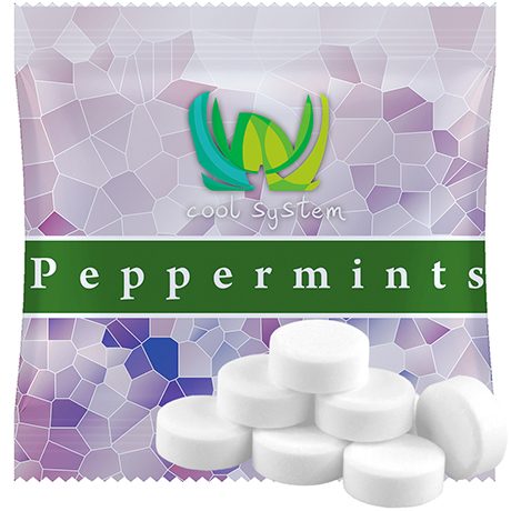 Pfefferminz Drops, ca. 5g, Mini-Tüte