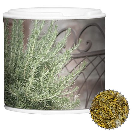 Gewürzmischung Rosmarin-Salz, ca. 45g, Gewürzpappstreuer