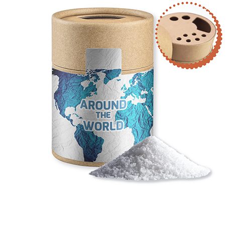 Fleur de Sel, ca. 65g, Kraftpapierstreuer Midi