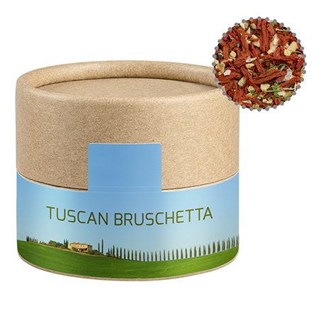 Gewürzmischung Toskanische Bruchetta, ca. 28g, Kraftpapierdose Mini