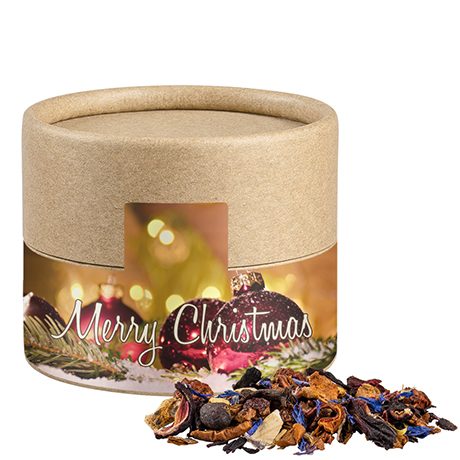 Christkindl Tee, ca. 25g, Kraftpapierdose Mini