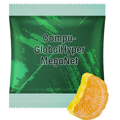 Zitrone und Orangen Bonbons, ca. 17g, Midi-Tüte