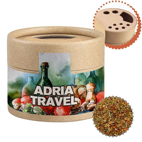 Gewürzmischung Mediterraner Veggie Mix, ca. 28g, Kraftpapierstreuer Mini
