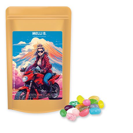 Jelly Beans süß-Mix, ca. 100g, Standbeutel Midi
