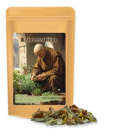 Kräutertee Seelenwohl, ca. 32g, Standbeutel Midi