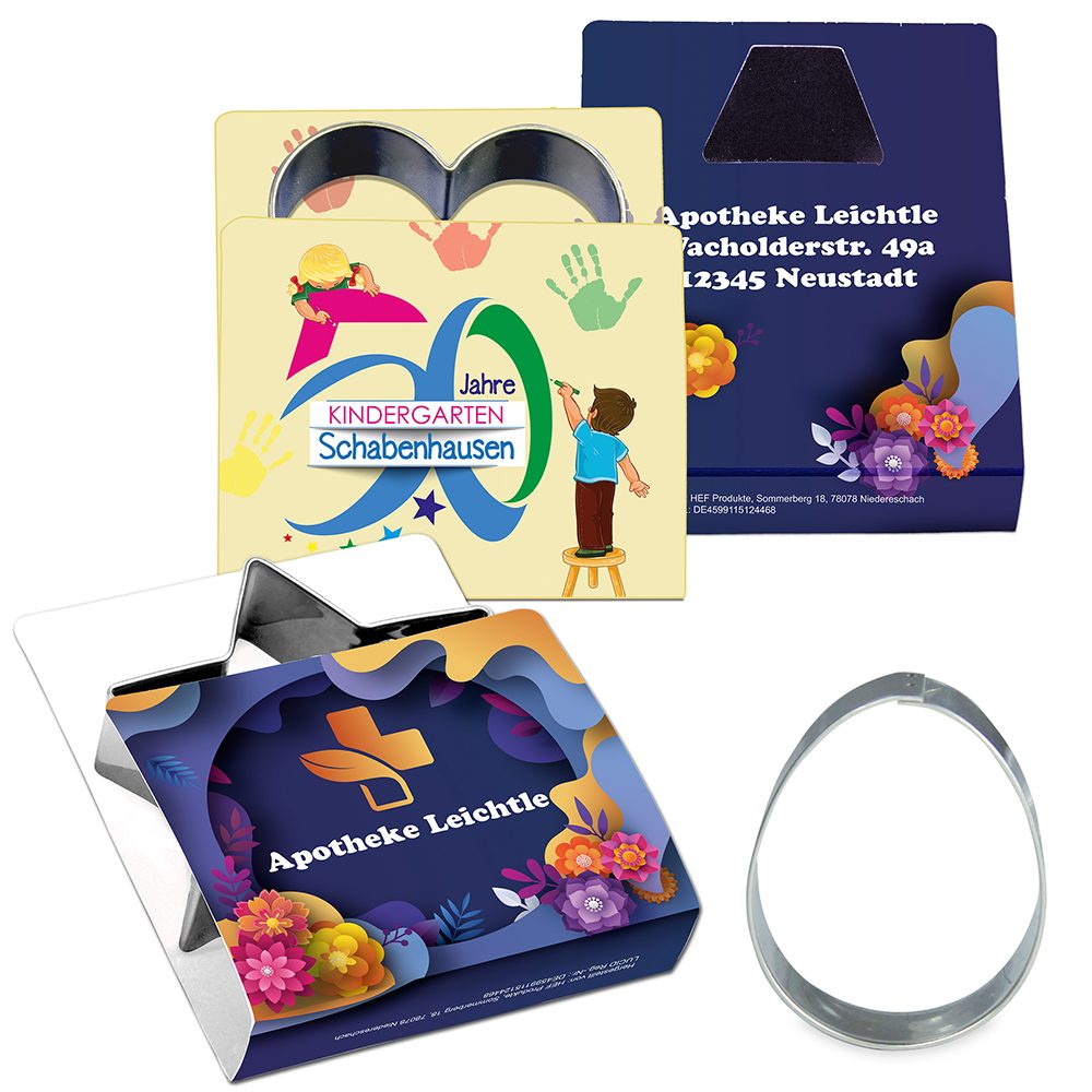 Backförmchen Single-Pack - Weihnachten, Ostern & Haustiere, Ei 4/4-c