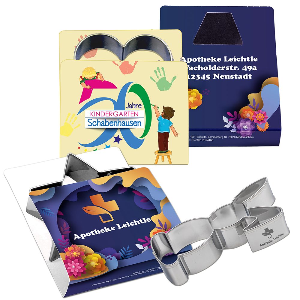 Backförmchen Single-Pack - Weihnachten, Ostern & Haustiere, Hase 2 4/0-c, Lasergravur