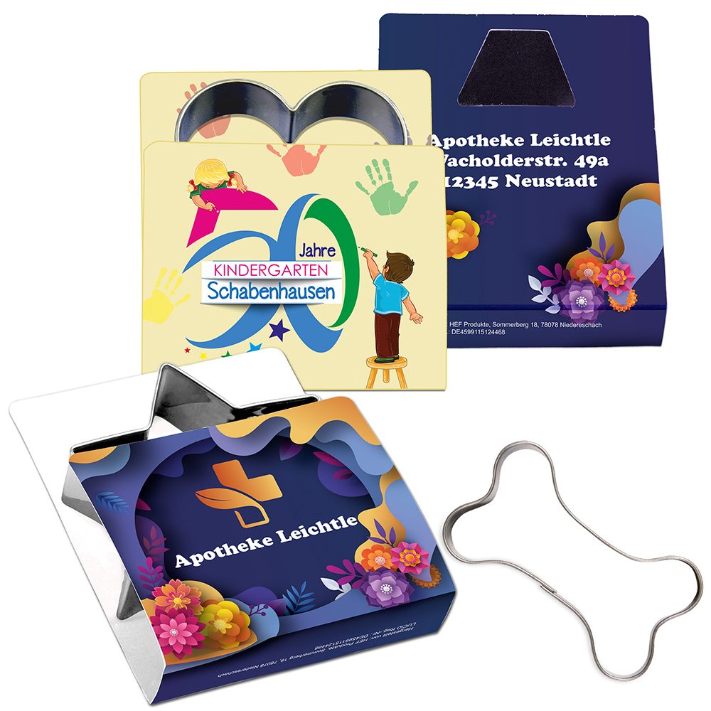 Backförmchen Single-Pack - Weihnachten, Ostern & Haustiere, Knochen 4/4-c