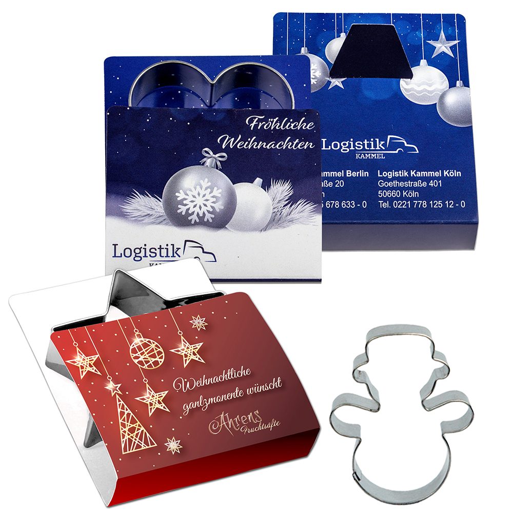 Backförmchen Single-Pack - Weihnachten, Ostern & Haustiere, Schneemann 4/4-c