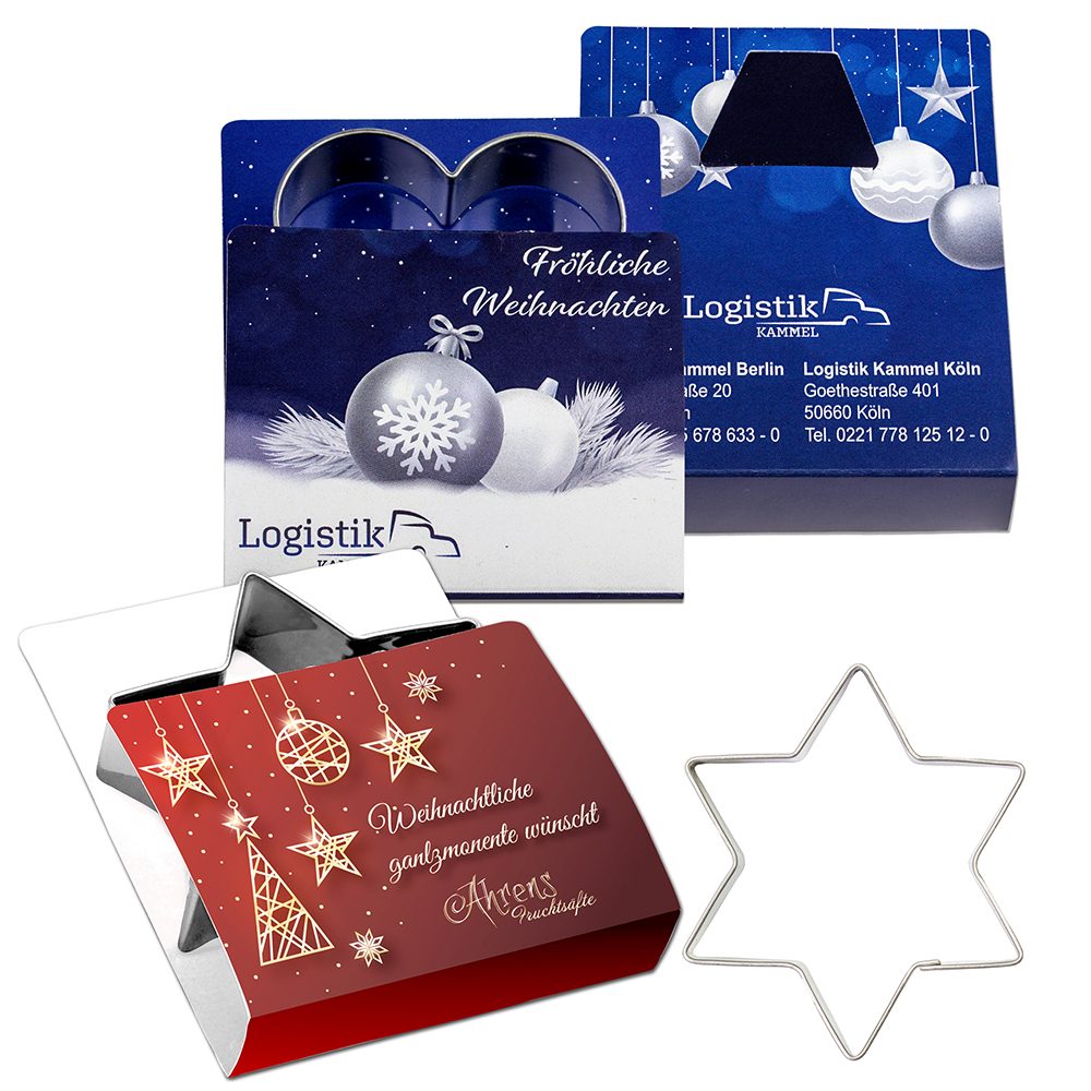 Backförmchen Single-Pack - Weihnachten, Ostern & Haustiere, Stern 4/4-c
