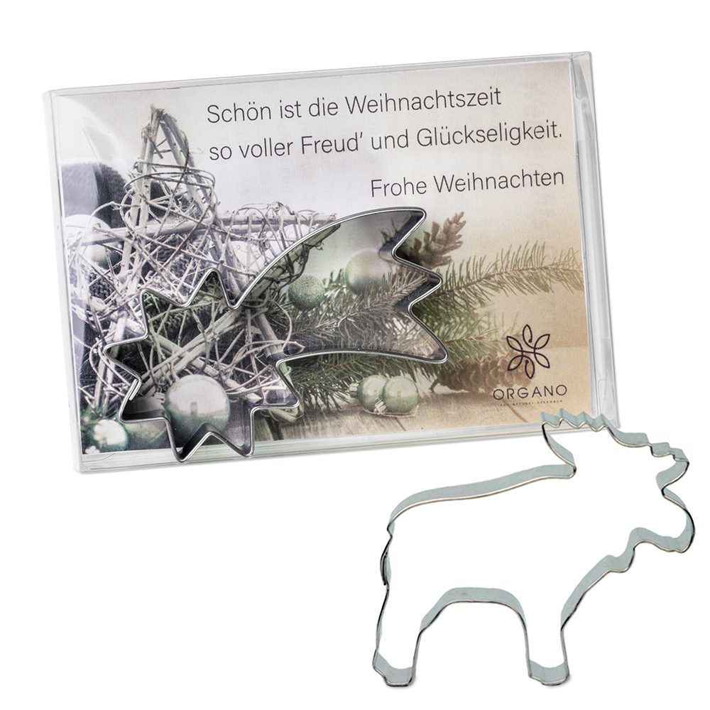 Backförmchen in der Box, Elch