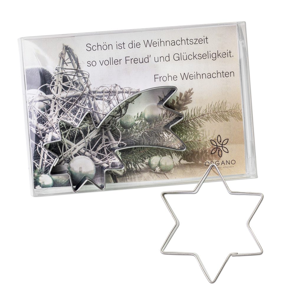 Backförmchen in der Box, Stern