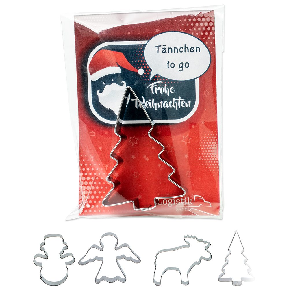 Backförmchen in der Werbetüte