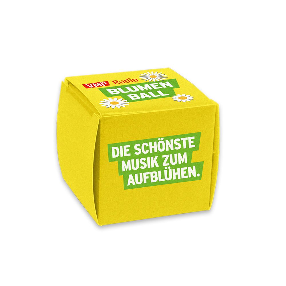 Flower-Balls in der Box mit Samen, 1er Box