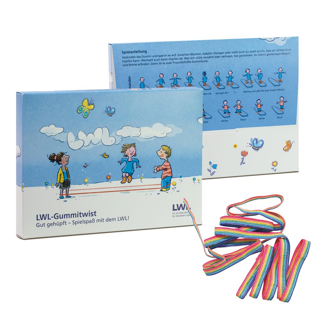 Gummitwist, individuell - Digitaldruck 4/0-c (ab 500 Stk.)