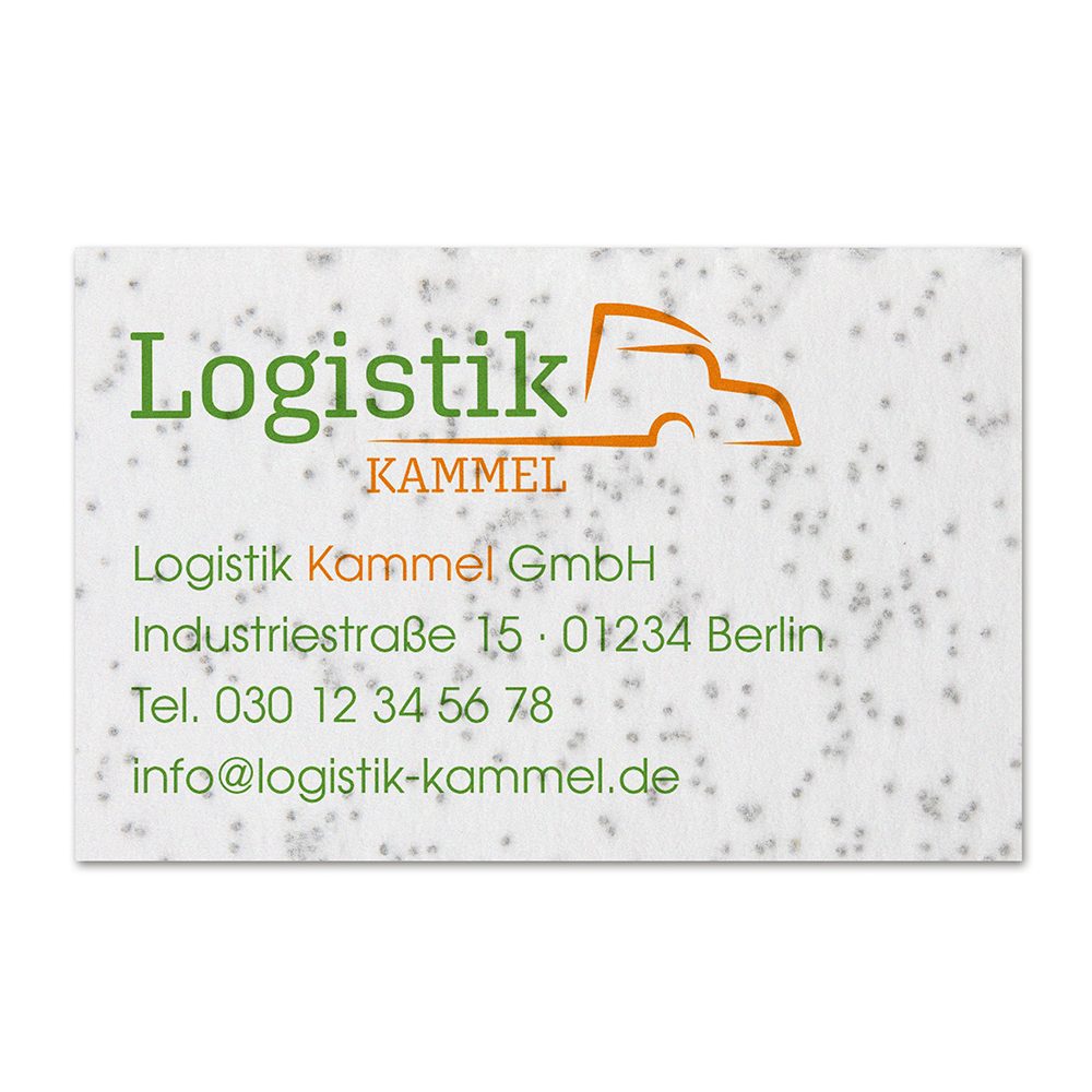 Samenpapier Visitenkarten