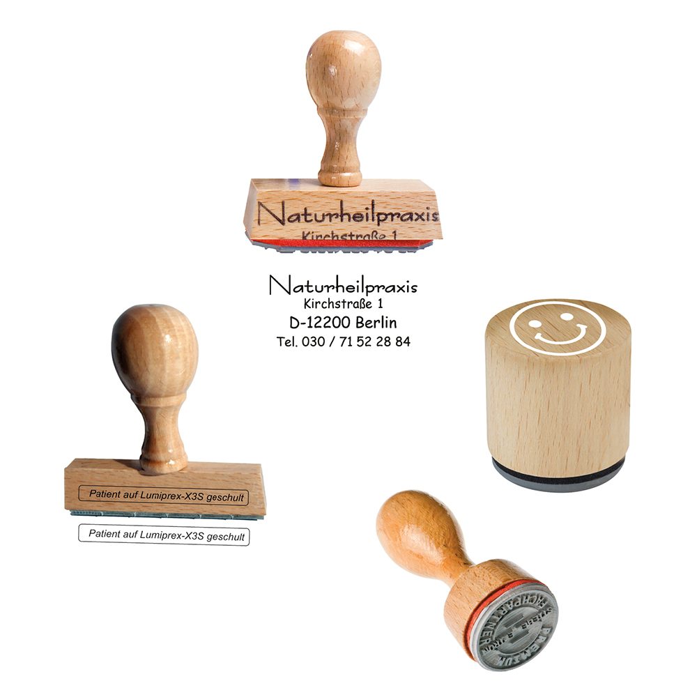 Holzstempel