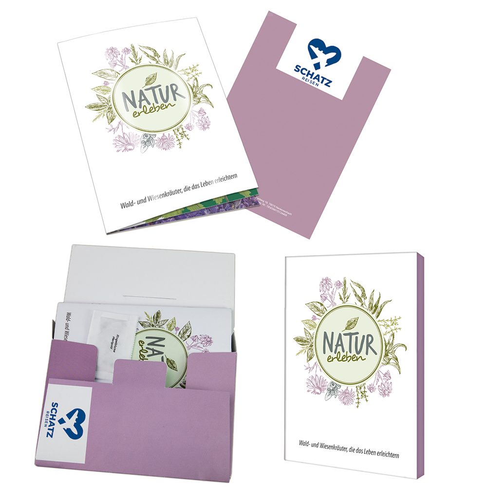 Themen-Set „Natur erleben“, Set - mit 1-c Logoeindruck