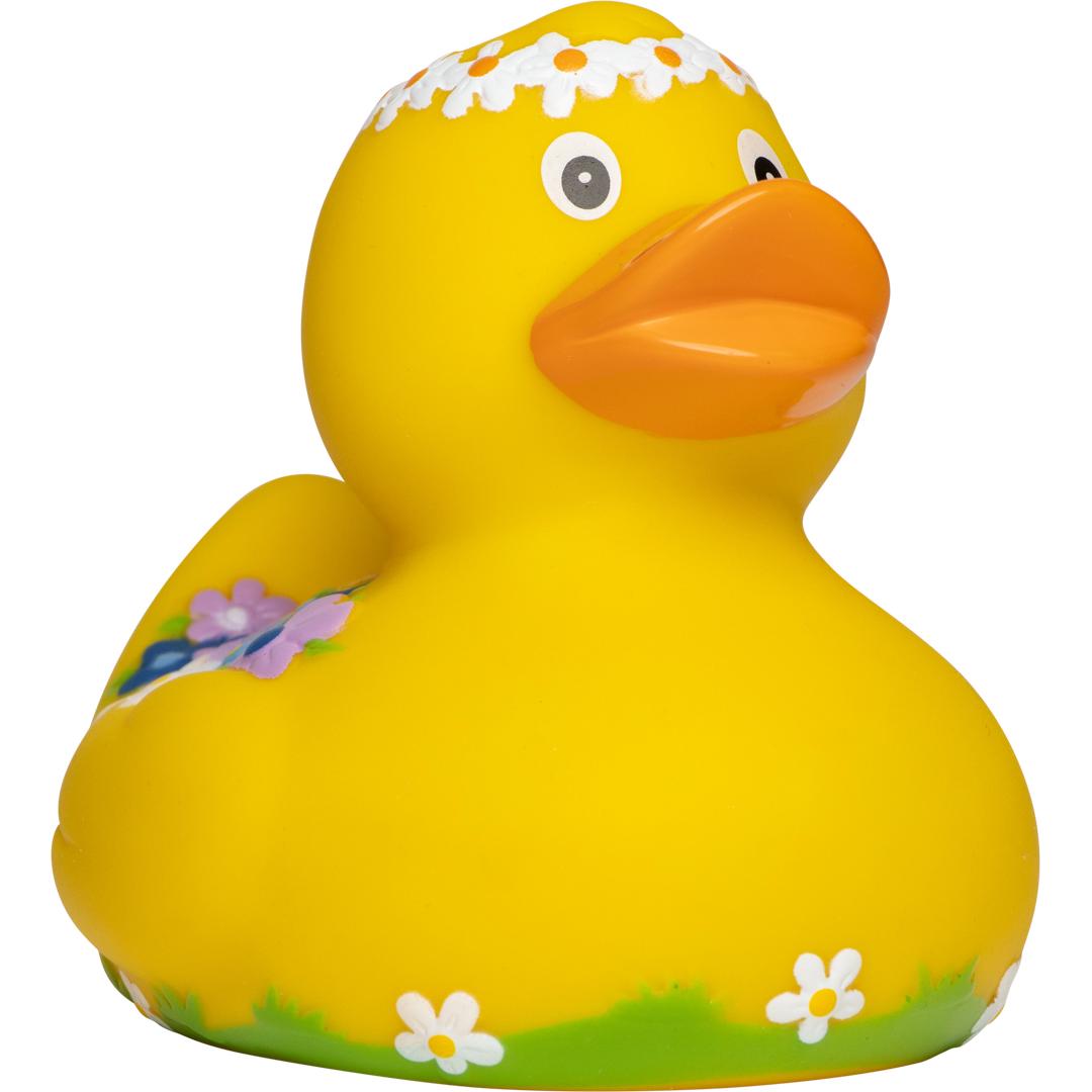Quietsche-Ente Blumendesign