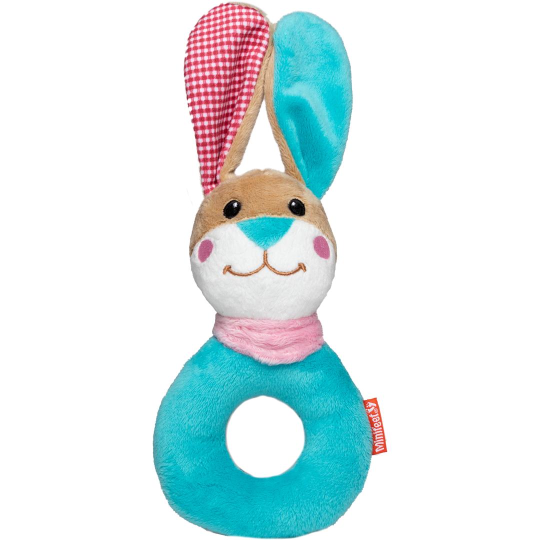 Greifling Hase, rund mit Rassel