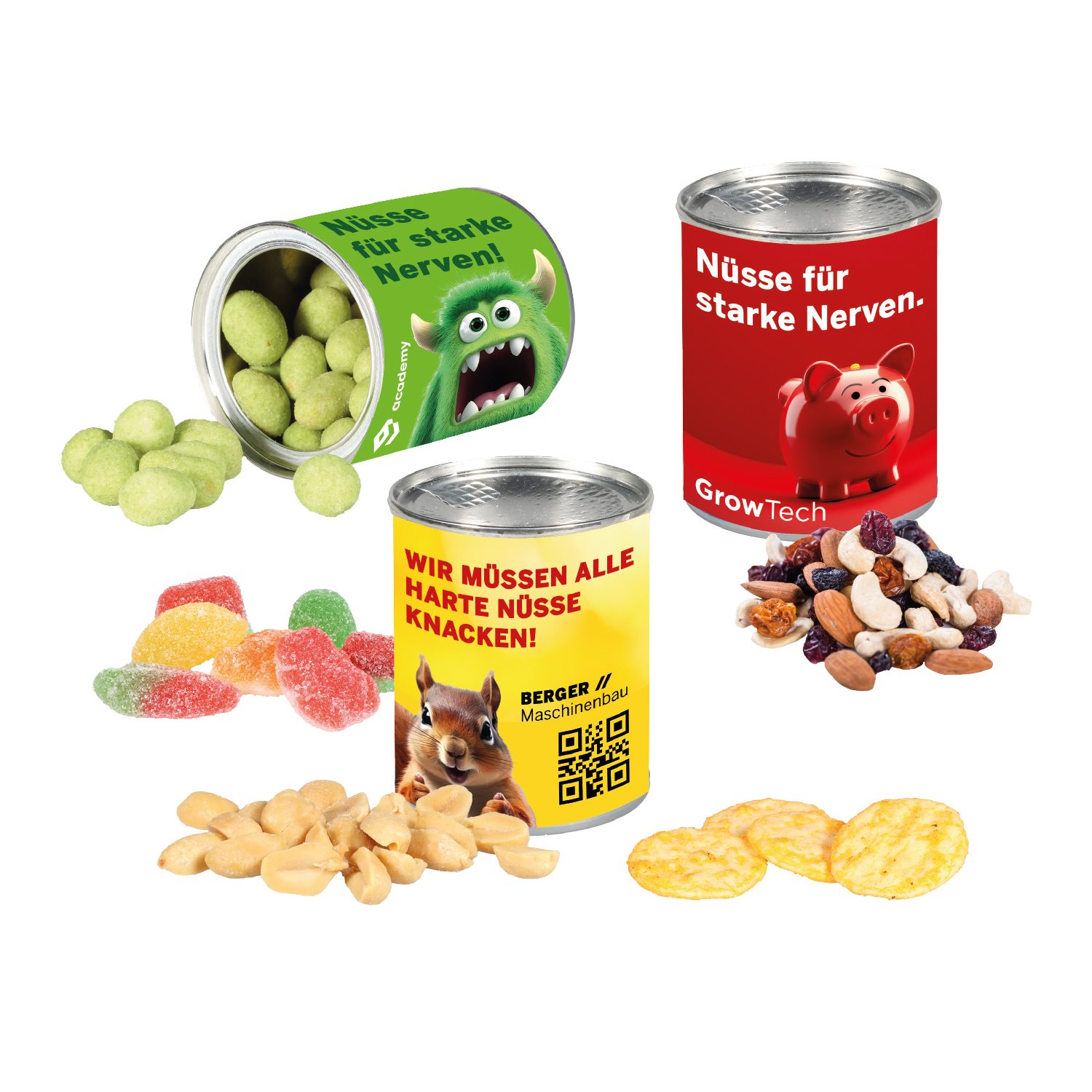 Werbe-Snack-Dose