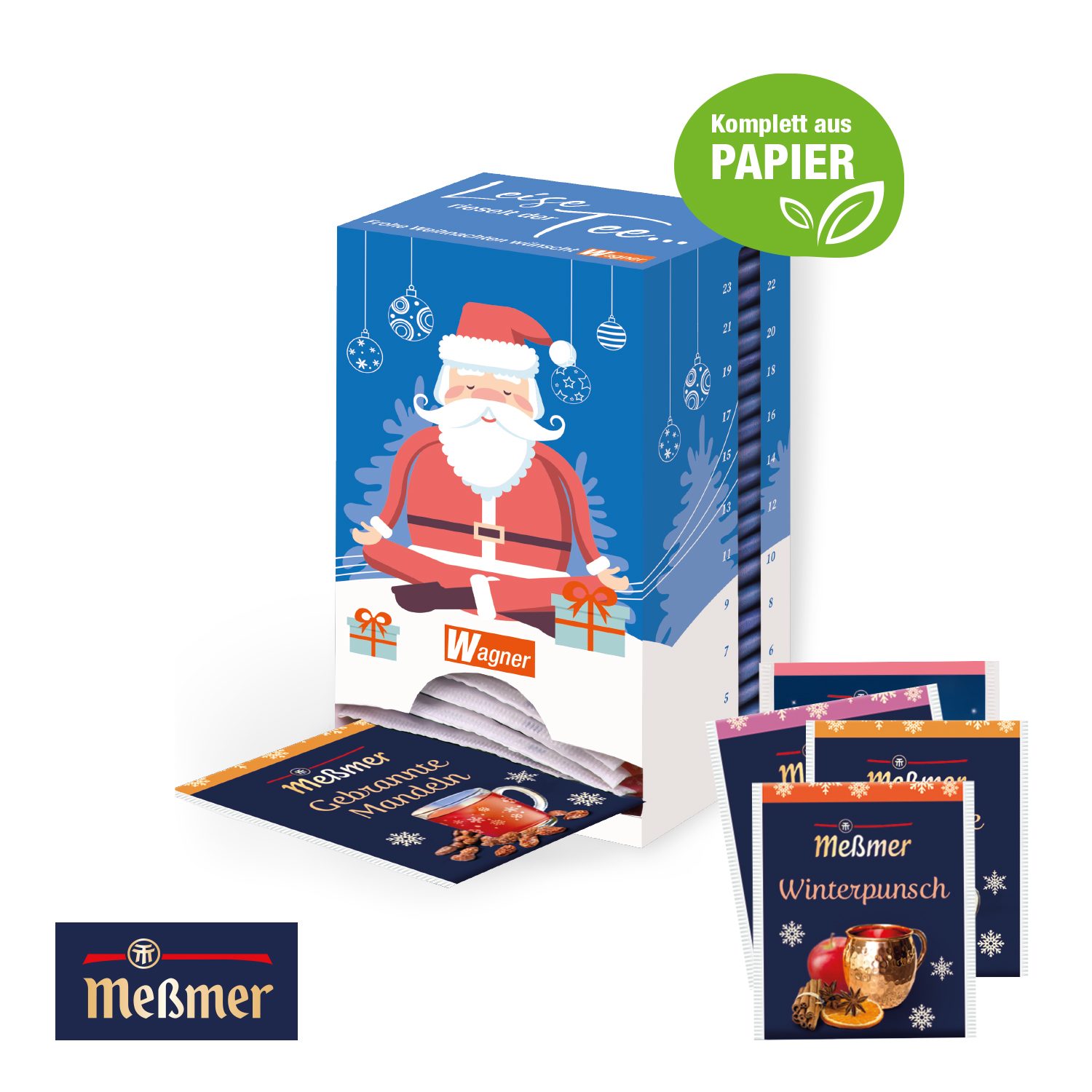 Adventskalender Meßmer "Tee-Turm"