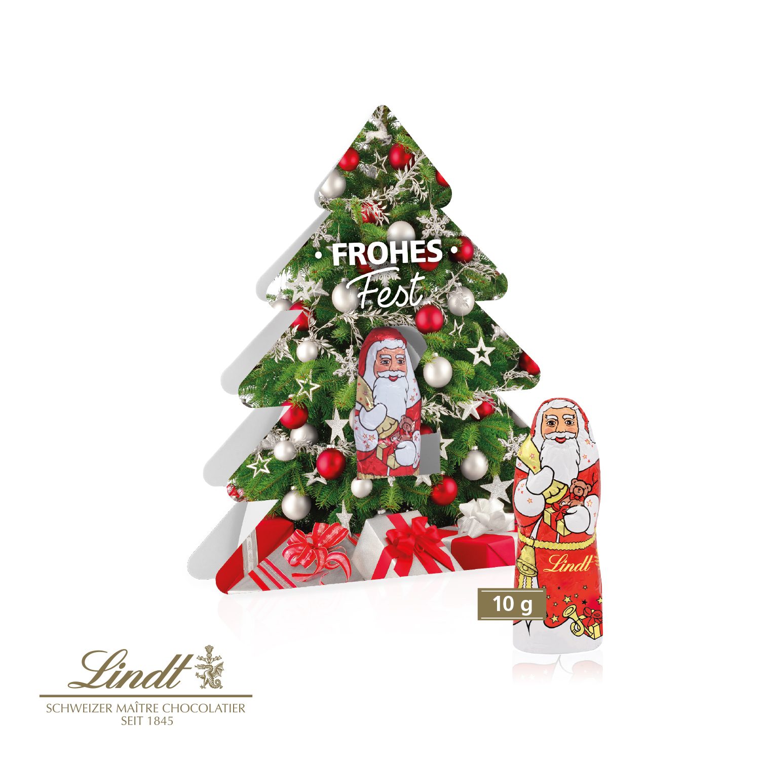 Weihnachtsbaum mit Nikolaus
