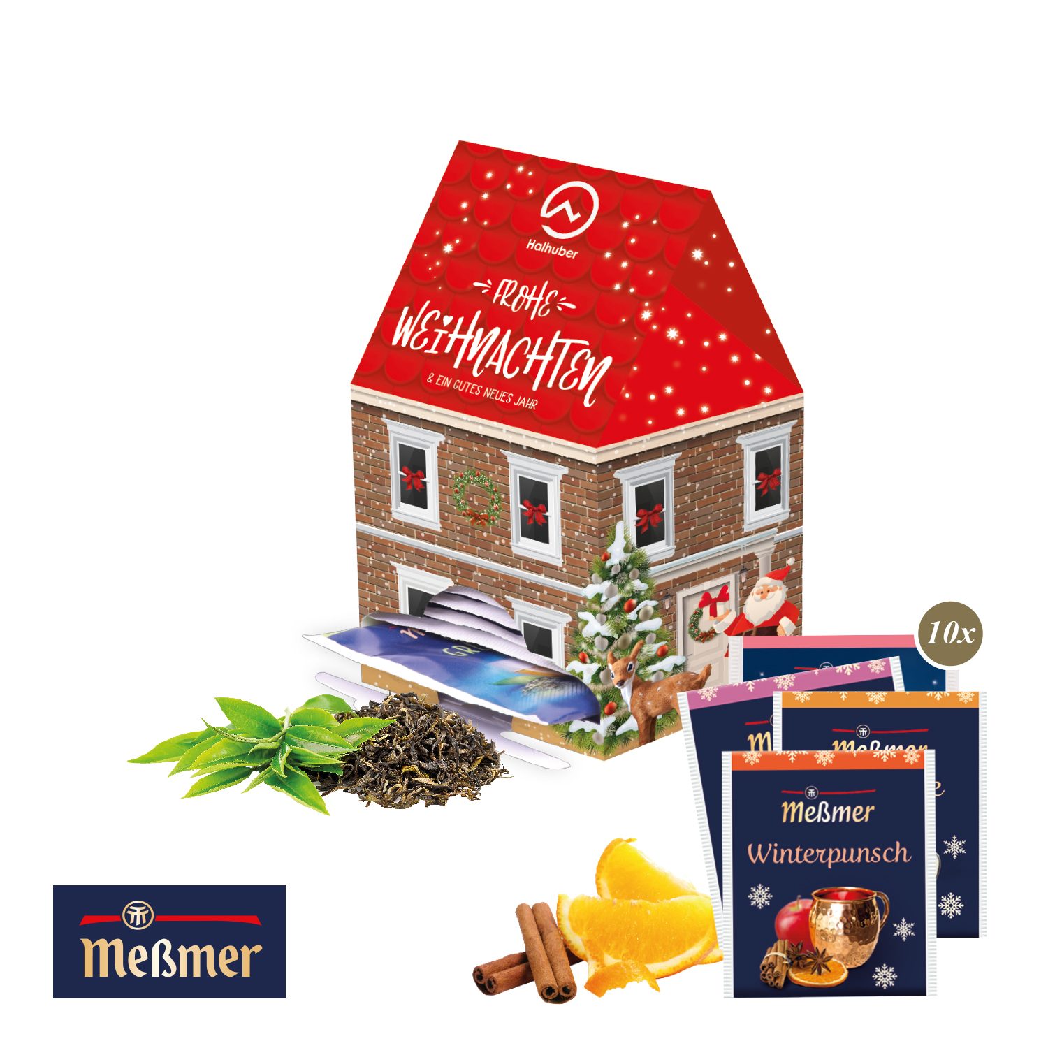 Tee-Haus „Mini“ mit Meßmer Tee