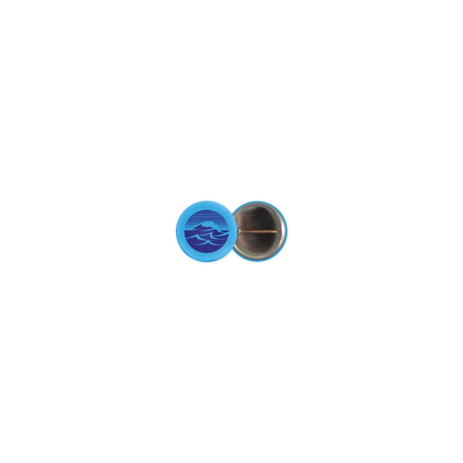 Metallbutton 25mm mit D nadel