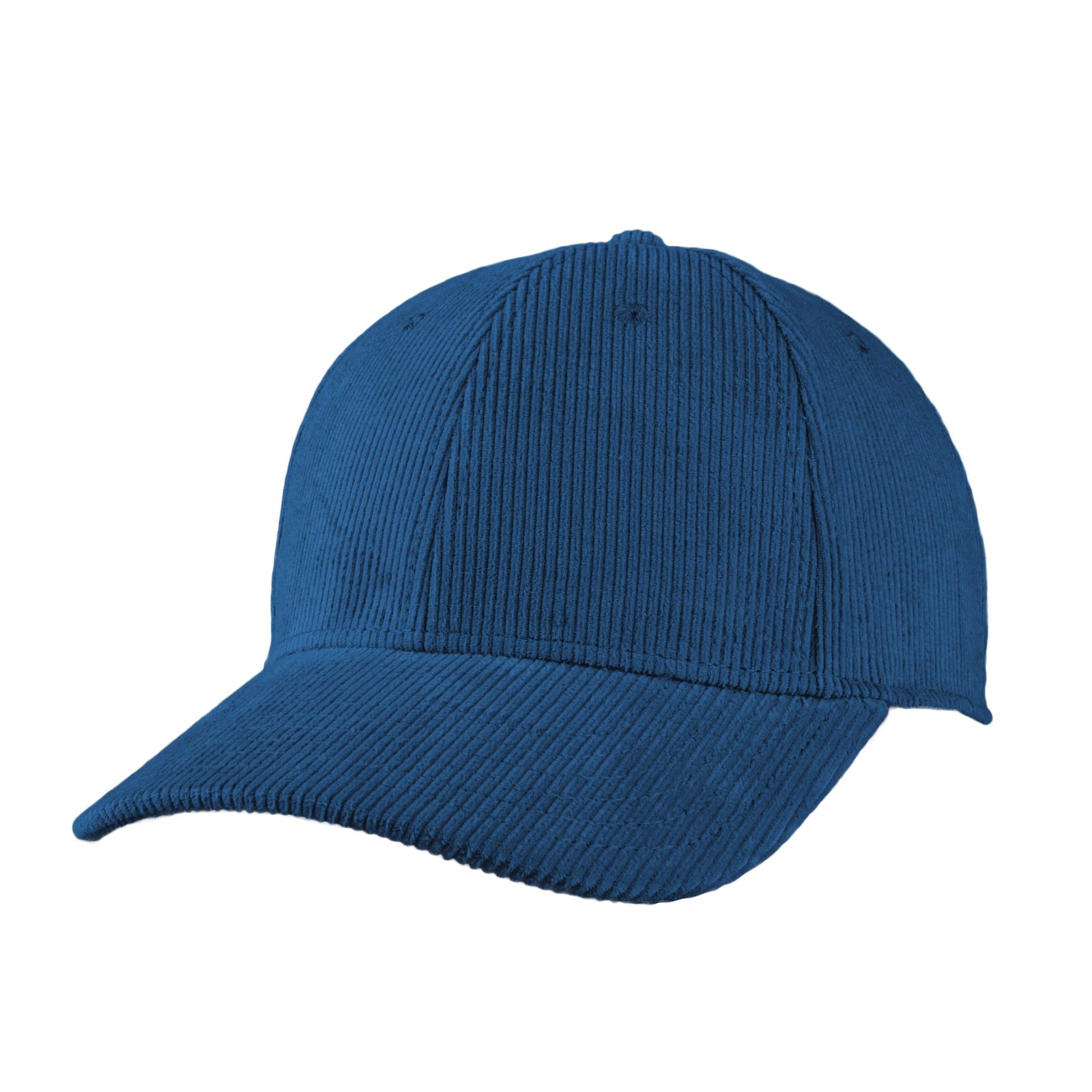 Luxury Fine Rib Cap Schwarz, Petrol