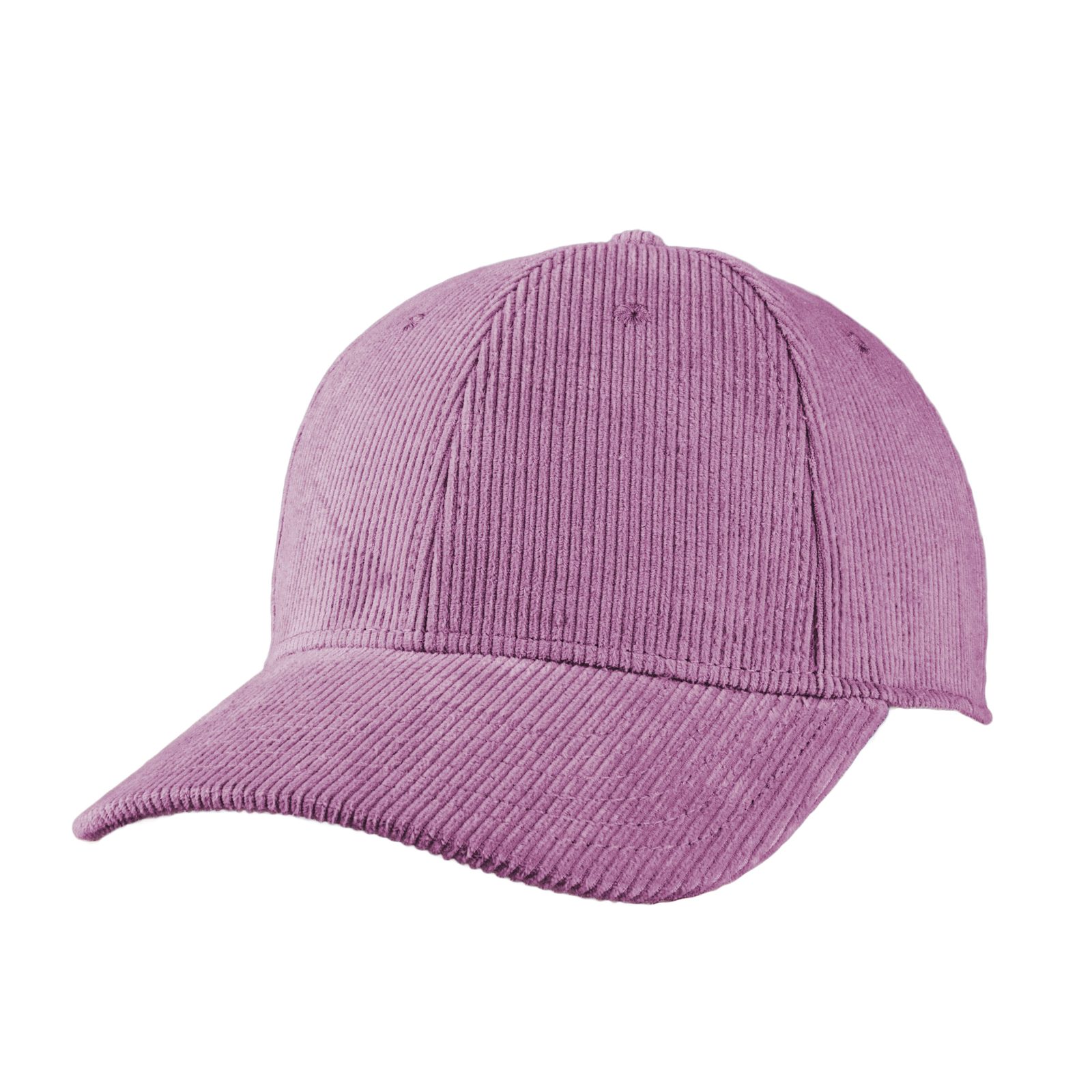 Luxury Fine Rib Cap Schwarz, Lavendel