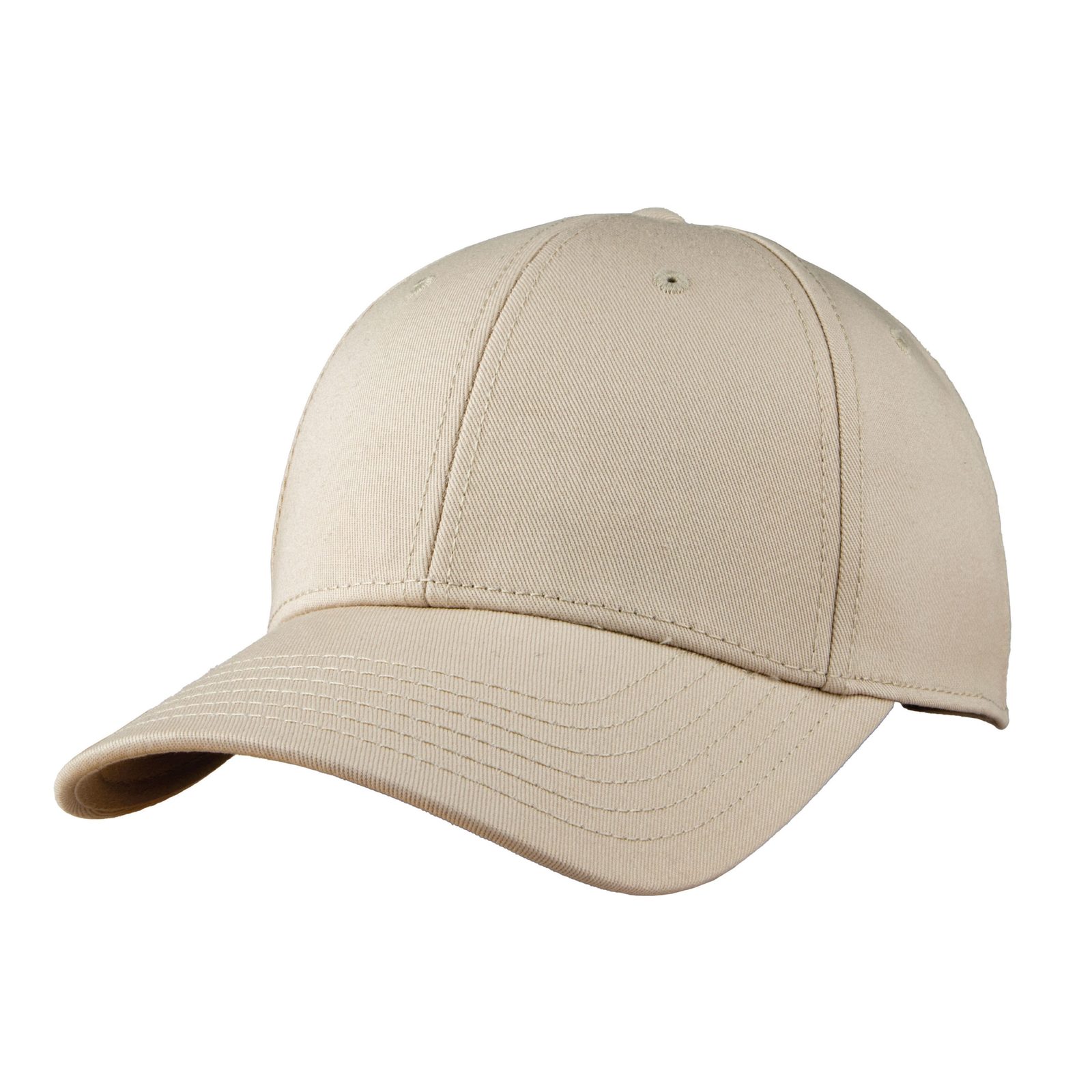 Luxury Fine Cotton Cap, Beige