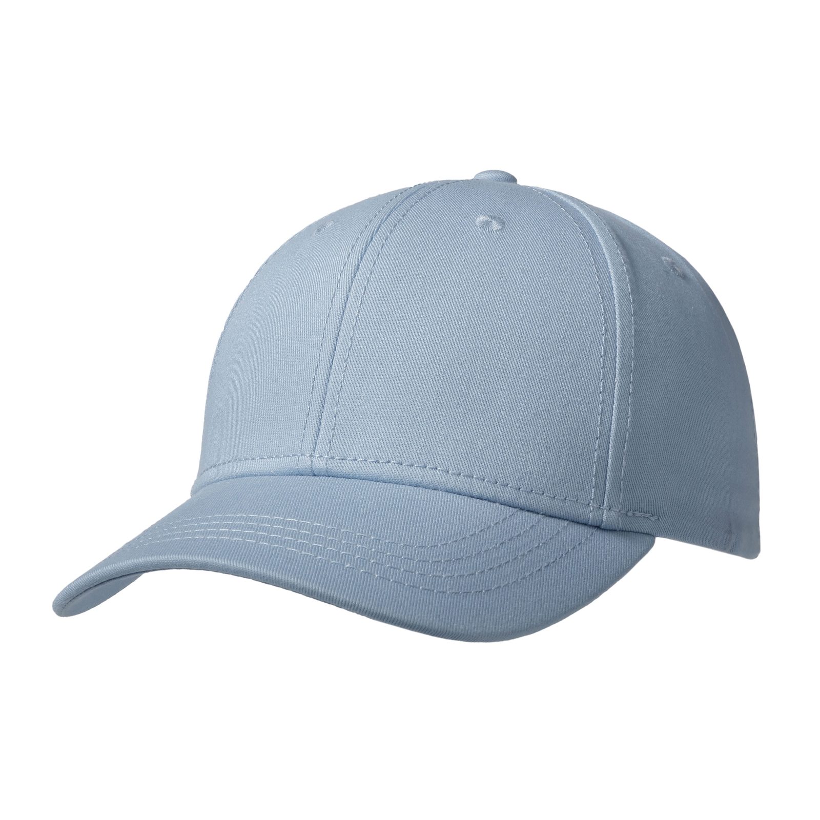 Luxury Fine Cotton Cap, Hellblau
