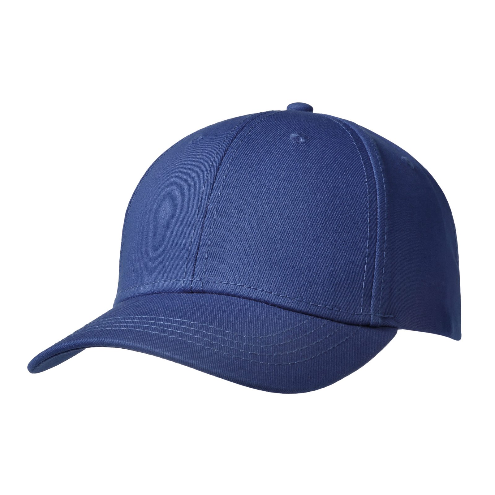 Luxury Fine Cotton Cap, Königsblau