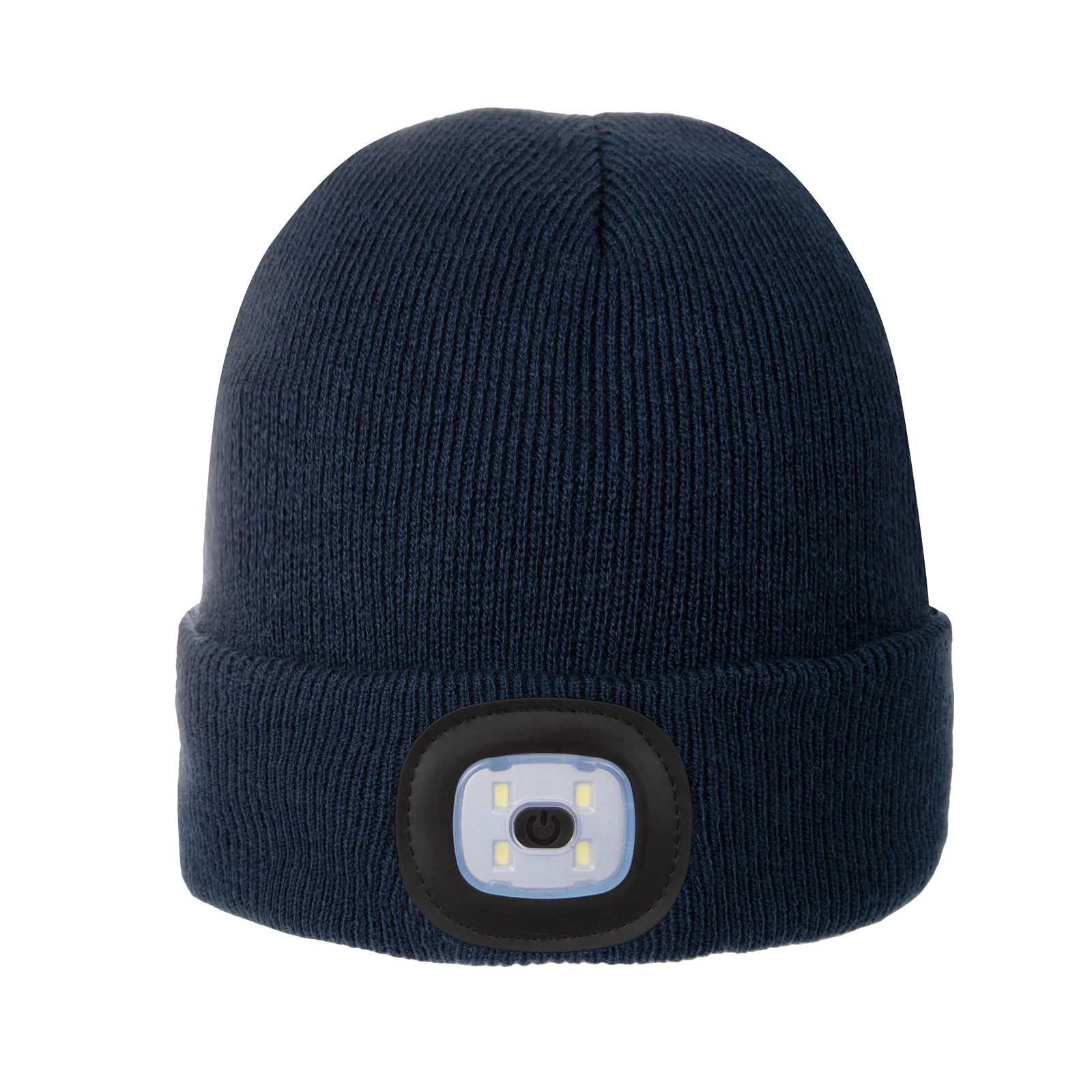 Luxury LED Beanie with Brim, Marine