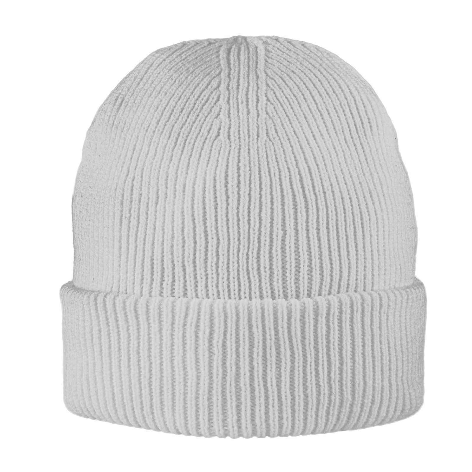 Exclusive Recycled Fine Rib Beanie, Grau