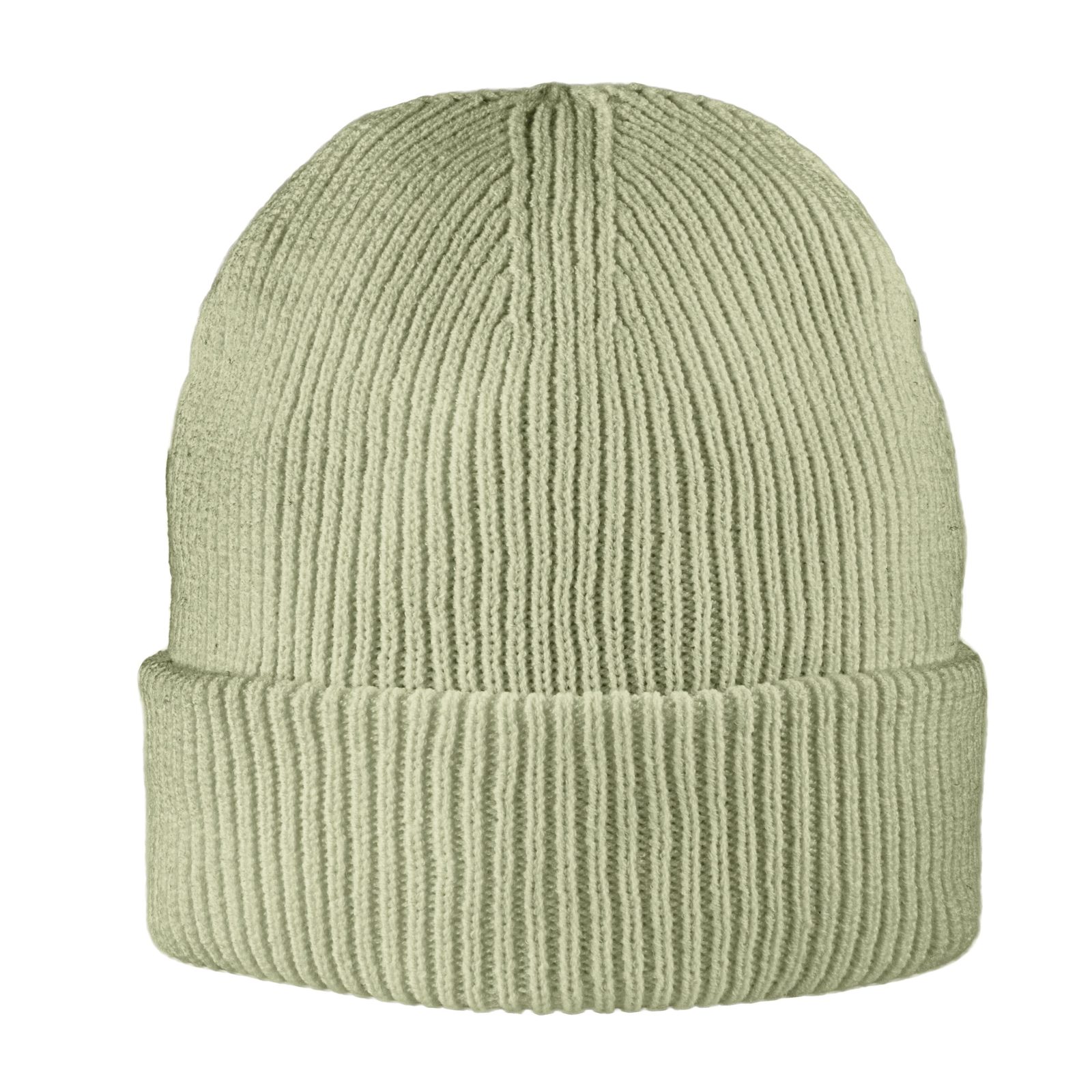 Exclusive Recycled Fine Rib Beanie, Salbei grün