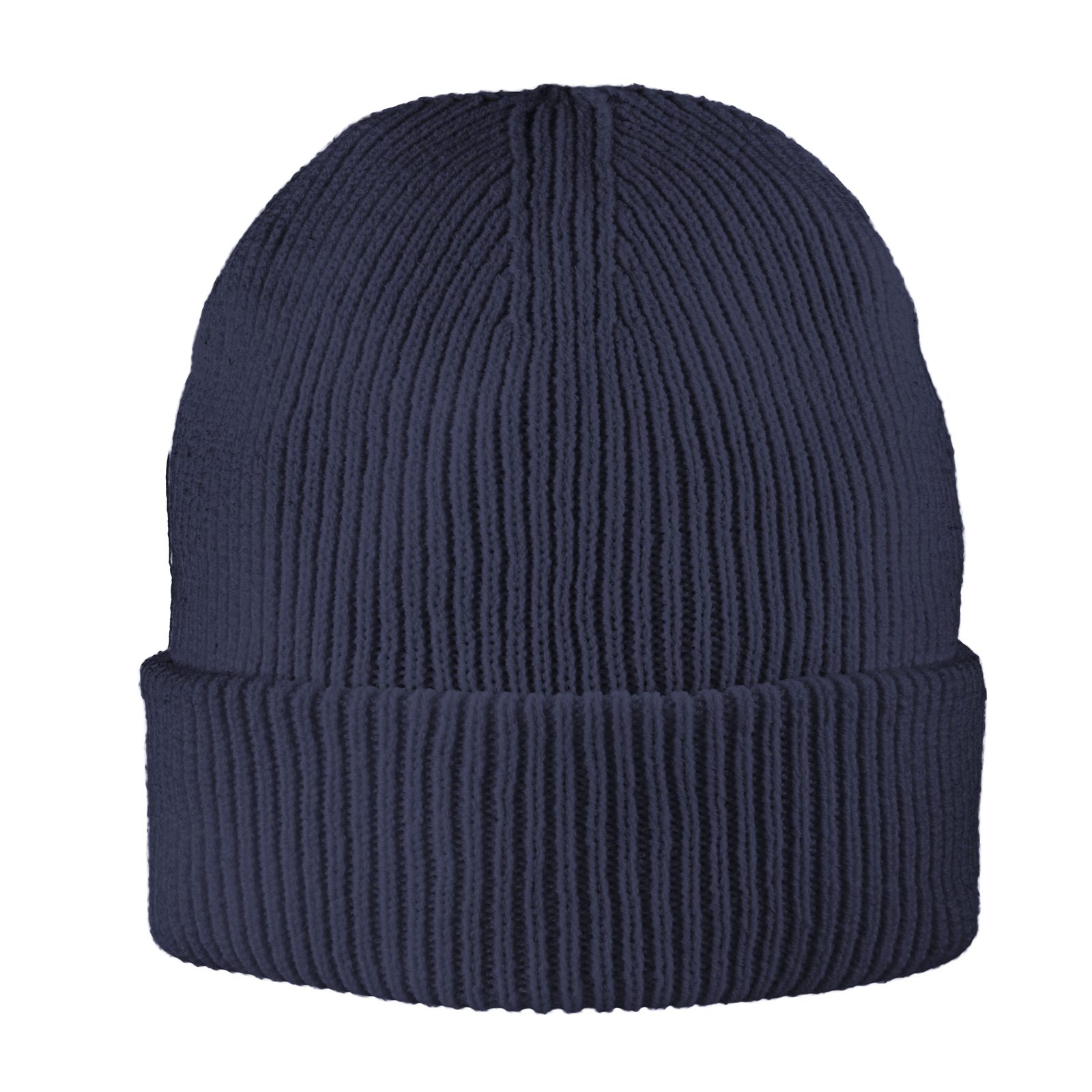 Exclusive Recycled Fine Rib Beanie, Marine