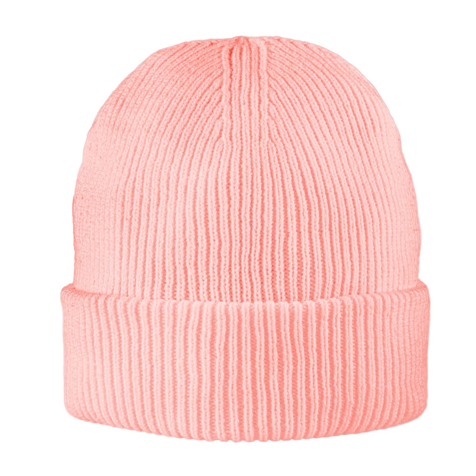 Exclusive Recycled Fine Rib Beanie, Altrosa