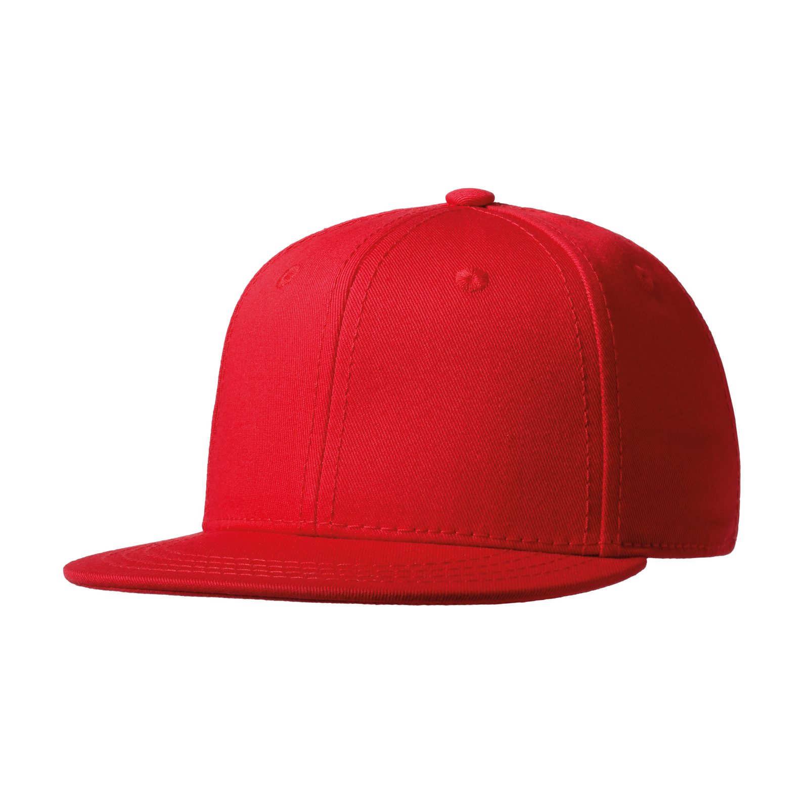 Original Snap Back Flat Visor Baby Cap, Rot